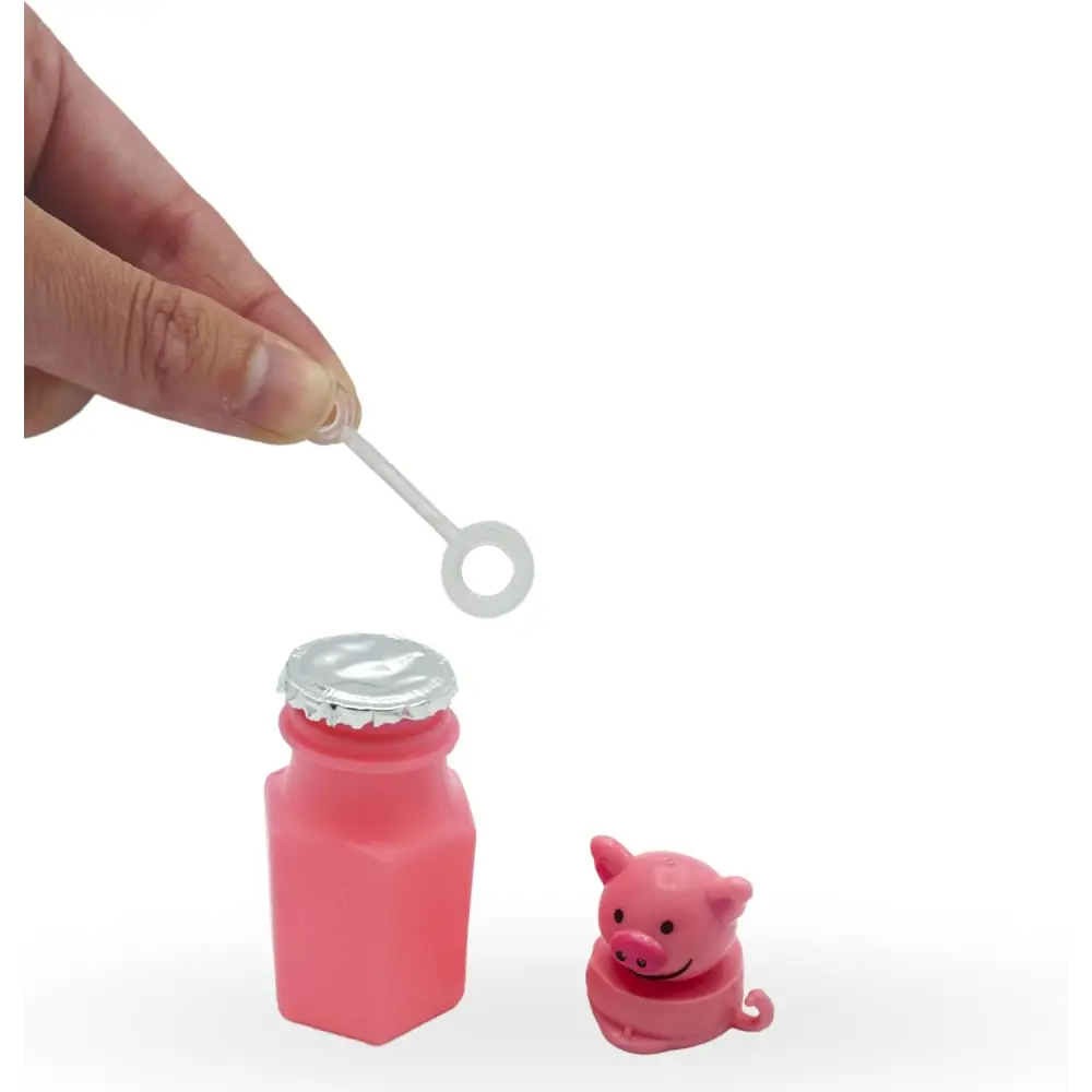 12 Farm Animals Bubbles 12 Pack - Barnyard Farm Animal Bubbles Bottles Party Favors with Wands Includes - Horse, Sheep, Pig and Cow by 4E's Novelty