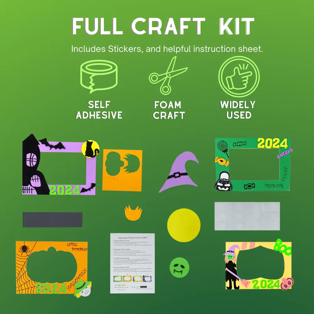 12 Halloween Picture Frame Craft (2024) - DIY Halloween Crafts for Kids