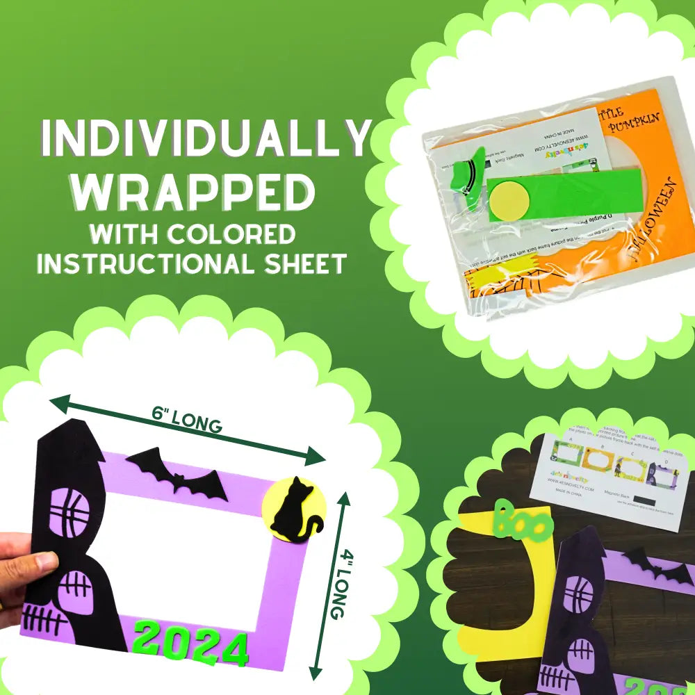 12 Halloween Picture Frame Craft (2024) - DIY Halloween Crafts for Kids