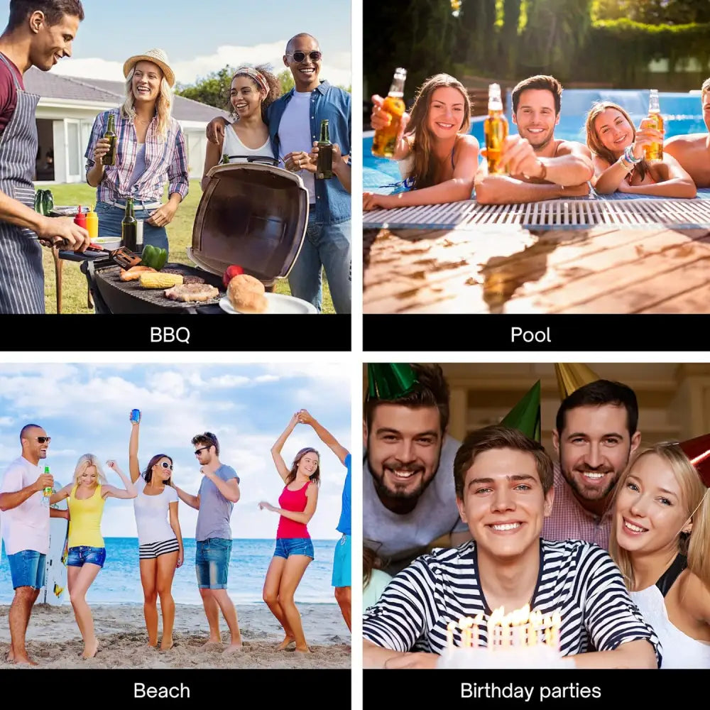 22’’ Inflatable Beer Mug Cooler - Party Decor Floating Drink Bucket