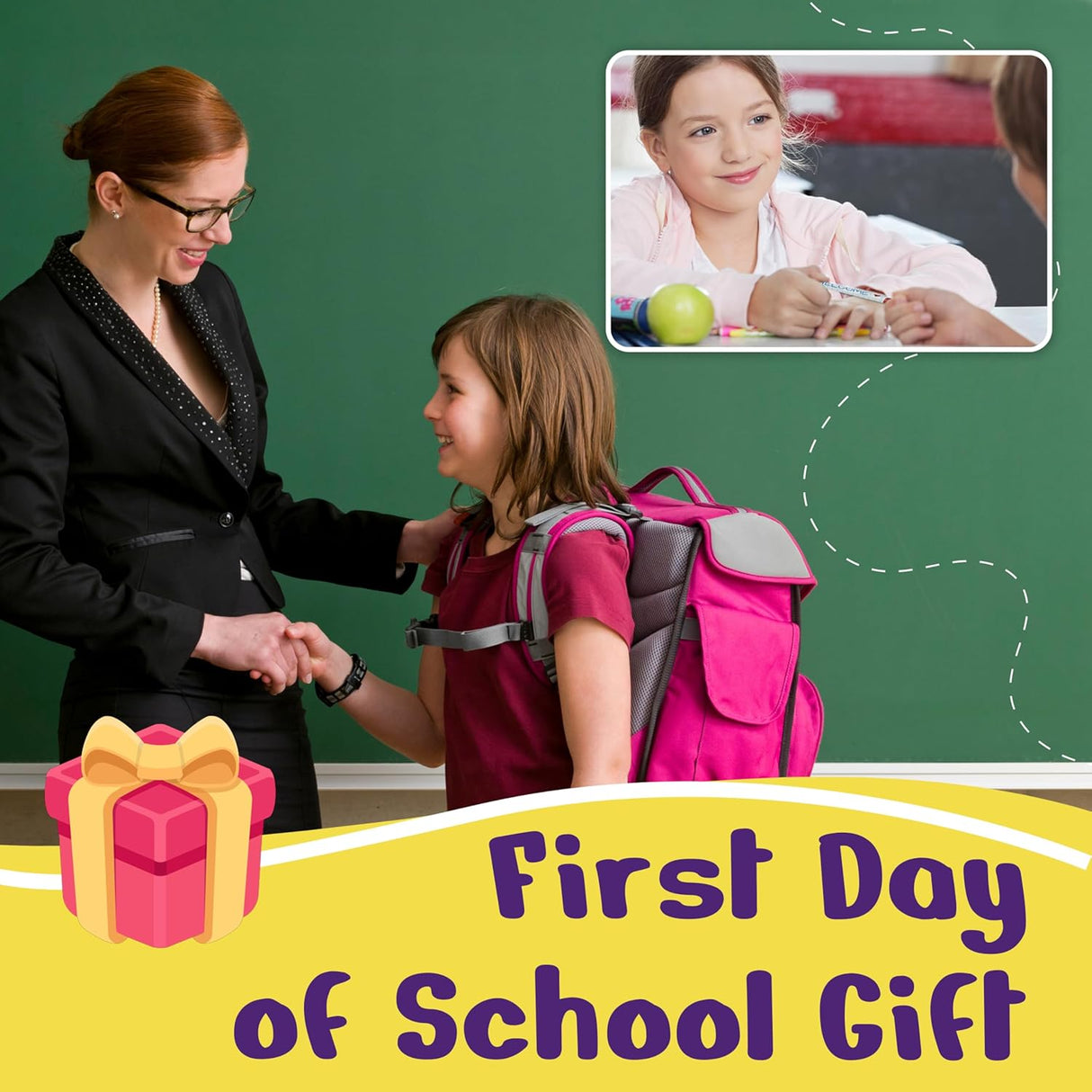 4E's Novelty 32 Pack Welcome Back Pencils, Motivational Pencils for Kids