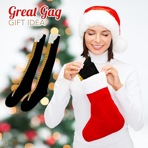 4E's Novelty Funny Chicken Feet Socks for Women & Men