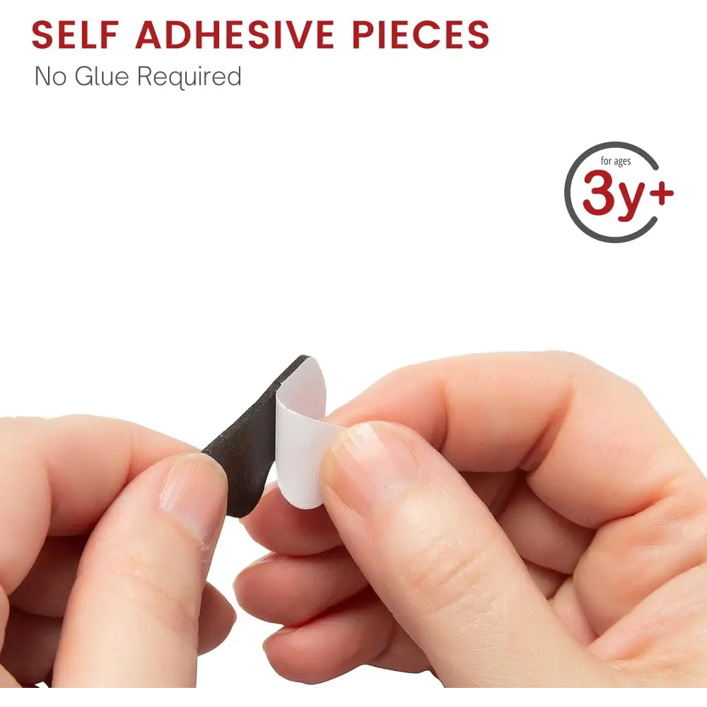 4E’s Novelty 12 Pack Legend of Gingerbread Man Ornament Craft - Foam Christmas Ornaments Set for Ages 4-12 DIY