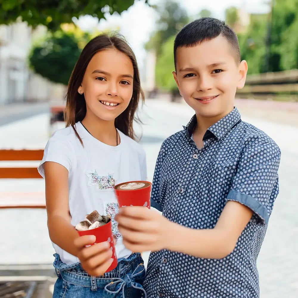 4E’s Novelty 12-Pack Valentine Reusable Cups – BPA-Free 8oz Kids’ Party Favors for Classroom