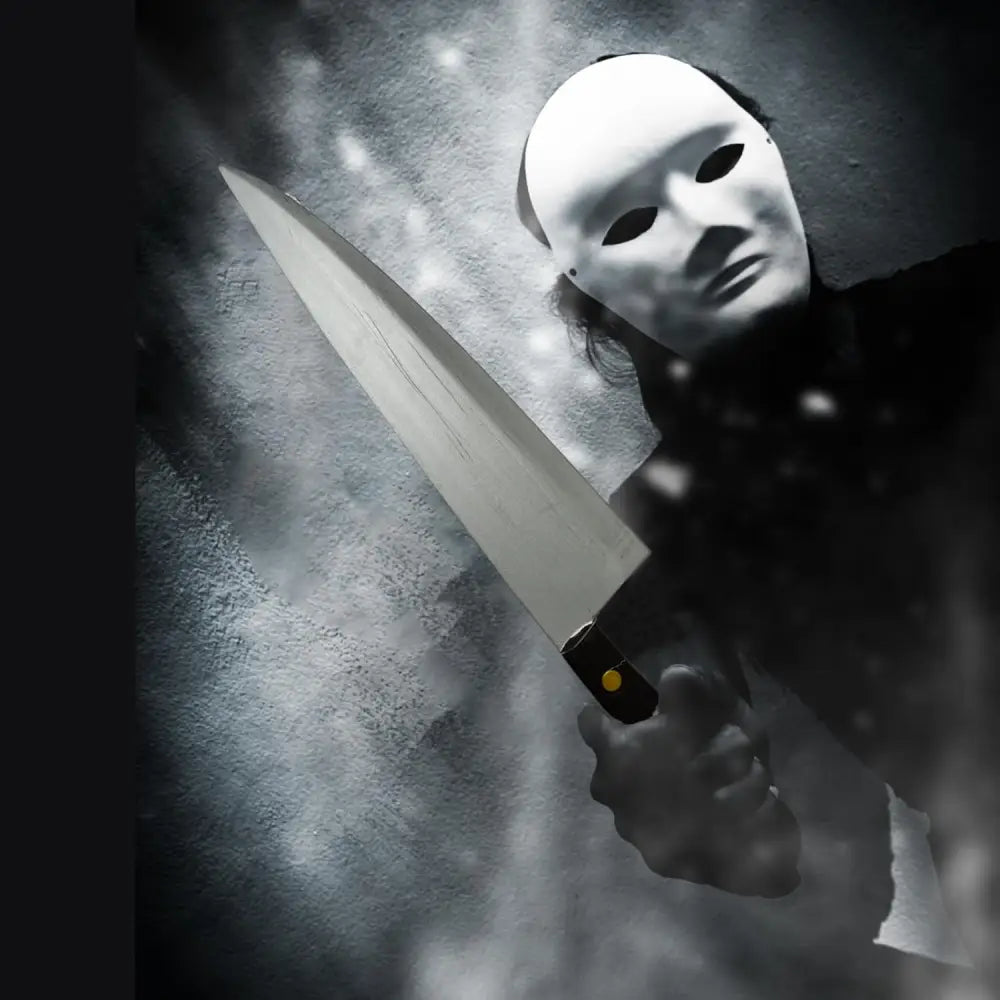 4Eโs Novelty 17.5โโ Fake Knife Movie Prop - Realistic Prop Knife Prank Knife Foam Toy Knife for Kids Halloween Knives