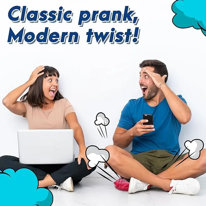 4Eโs Novelty 2-Pack Large Whoopee Cushions 7-Inch Whoopie Cushion - Inflatable Party Decorations