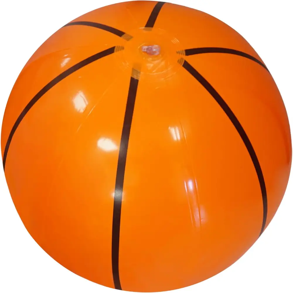 4Eโs Novelty 20โโ 3 Pack Inflatable Basketballs โ Giant Basketball Party Decorations & Supplies