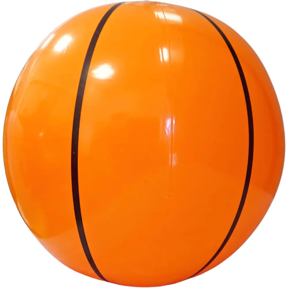 4E’s Novelty 20’’ Inflatable Basketballs – Ultimate Party Decorations & Pool Games (12 Pack)