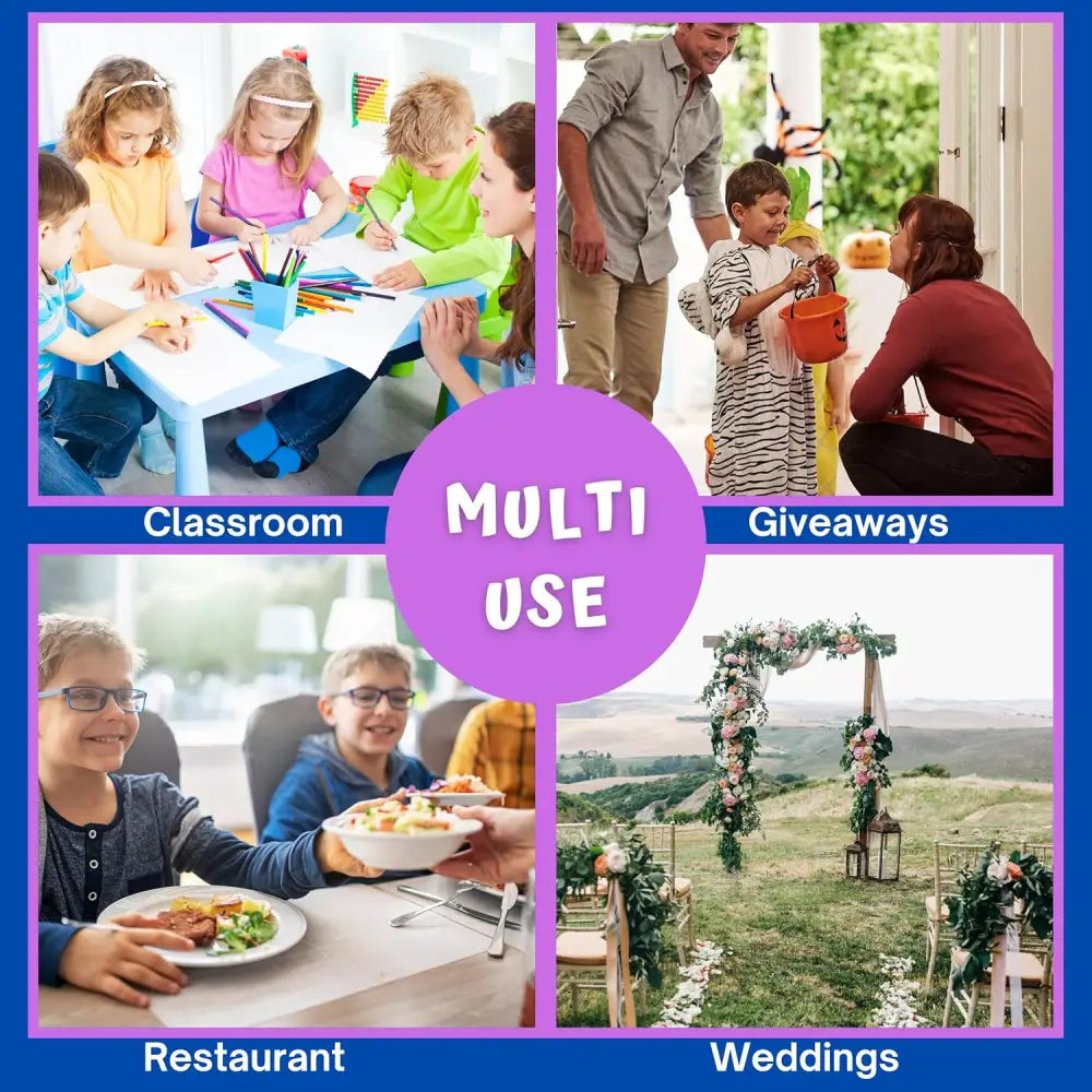 4E’s Novelty 48 Boxes of 8-Pack Crayons - Bulk Non-Toxic - Arts & Crafts