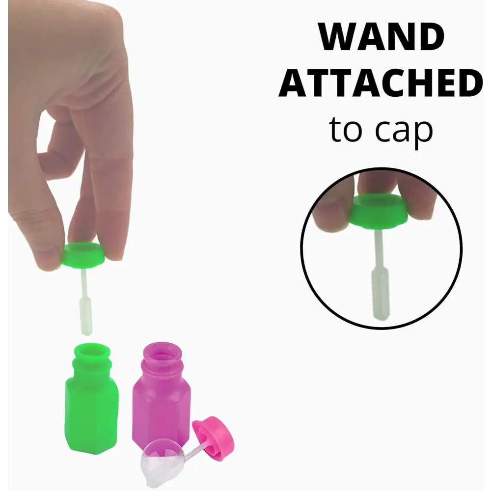 4E’s Novelty 48 Pack Mini Bubbles – 1.6’’ Non Toxic Bubbles for Kids Party Favors