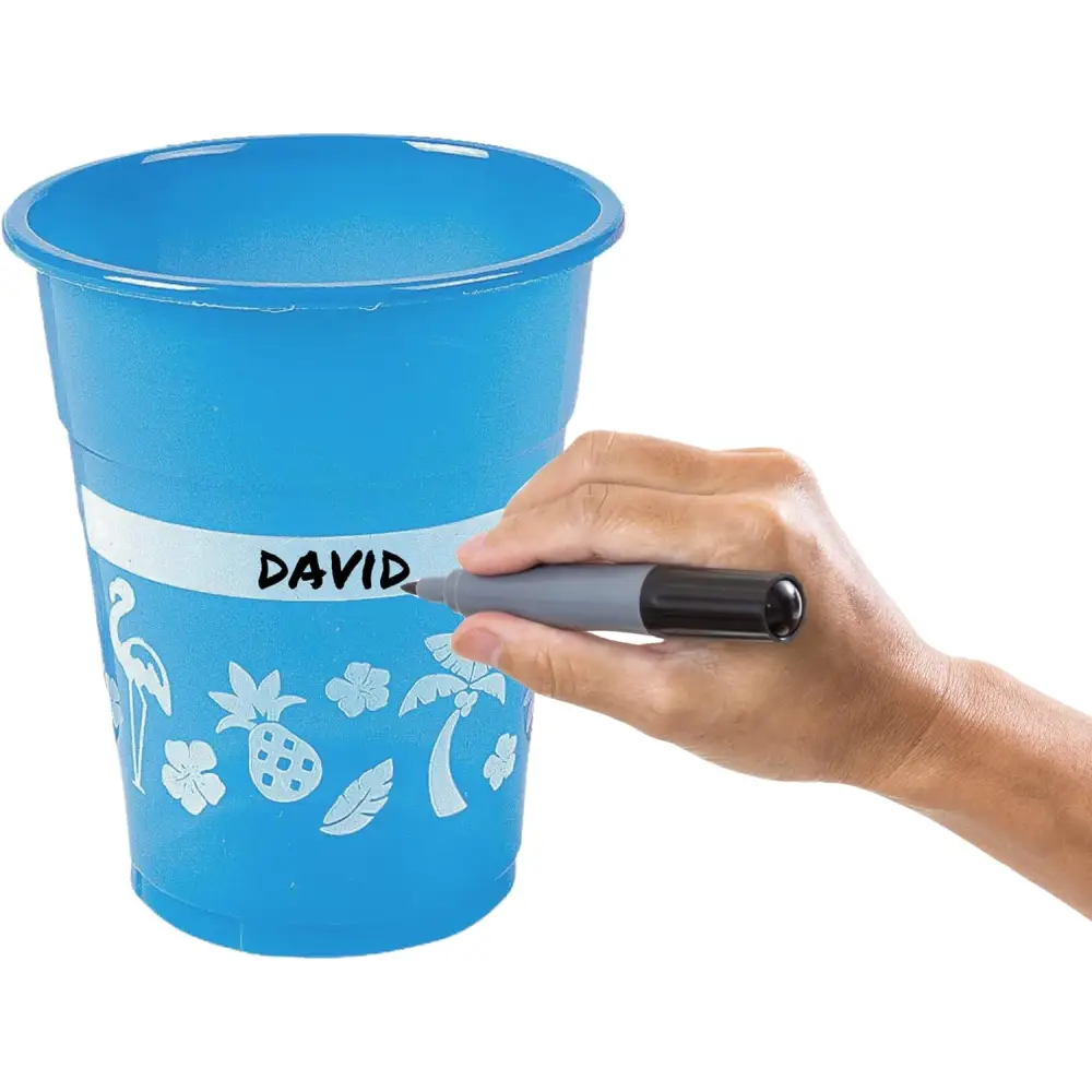 4E’s Novelty 48-Pack Tropical Party Cups with Parasol Straws – Vibrant Hawaiian Luau Drinkware Set