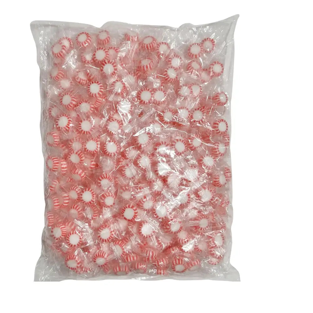 4E’s Novelty 5 Lbs Individually Wrapped Peppermint Candy – Refreshing Holiday Mints Bulk