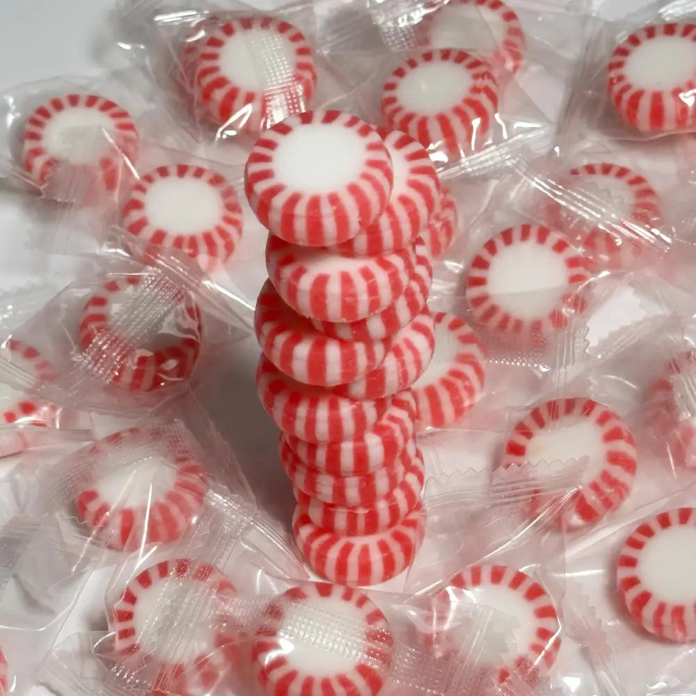 4E’s Novelty 5 Lbs Individually Wrapped Peppermint Candy – Refreshing Holiday Mints Bulk