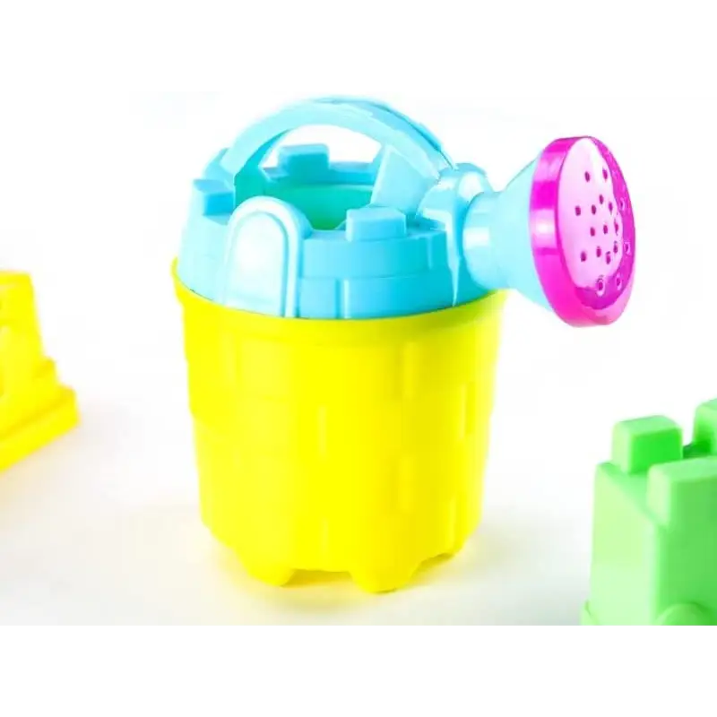 4E’s Novelty 6 Pack Mini Watering Cans for Kids – Fun Beach & Garden Toys for Toddlers