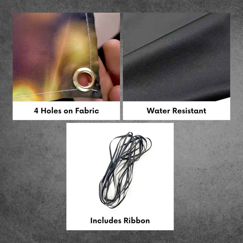 4E’s Novelty 72’’x44’’ Happy New Year Banner 2025 - Indoor/Outdoor NYE Backdrop for Party Decorations