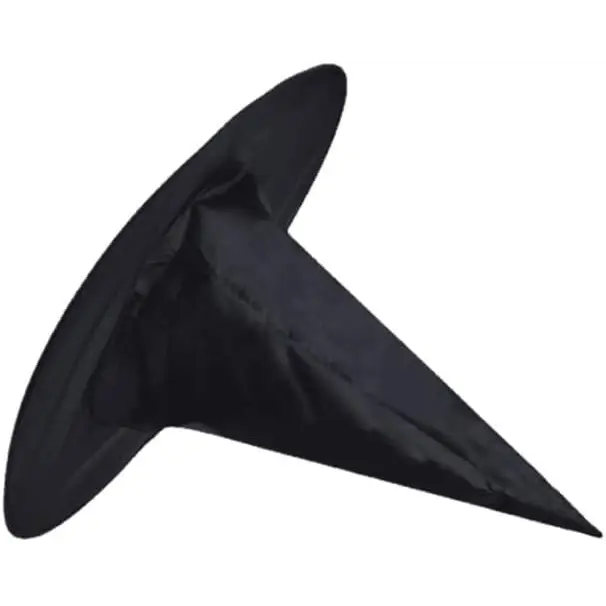 4E’s Novelty Black Witch Hat – 14’’ Pop-Up Oxford Witch Costume Accessory for Adults & Kids