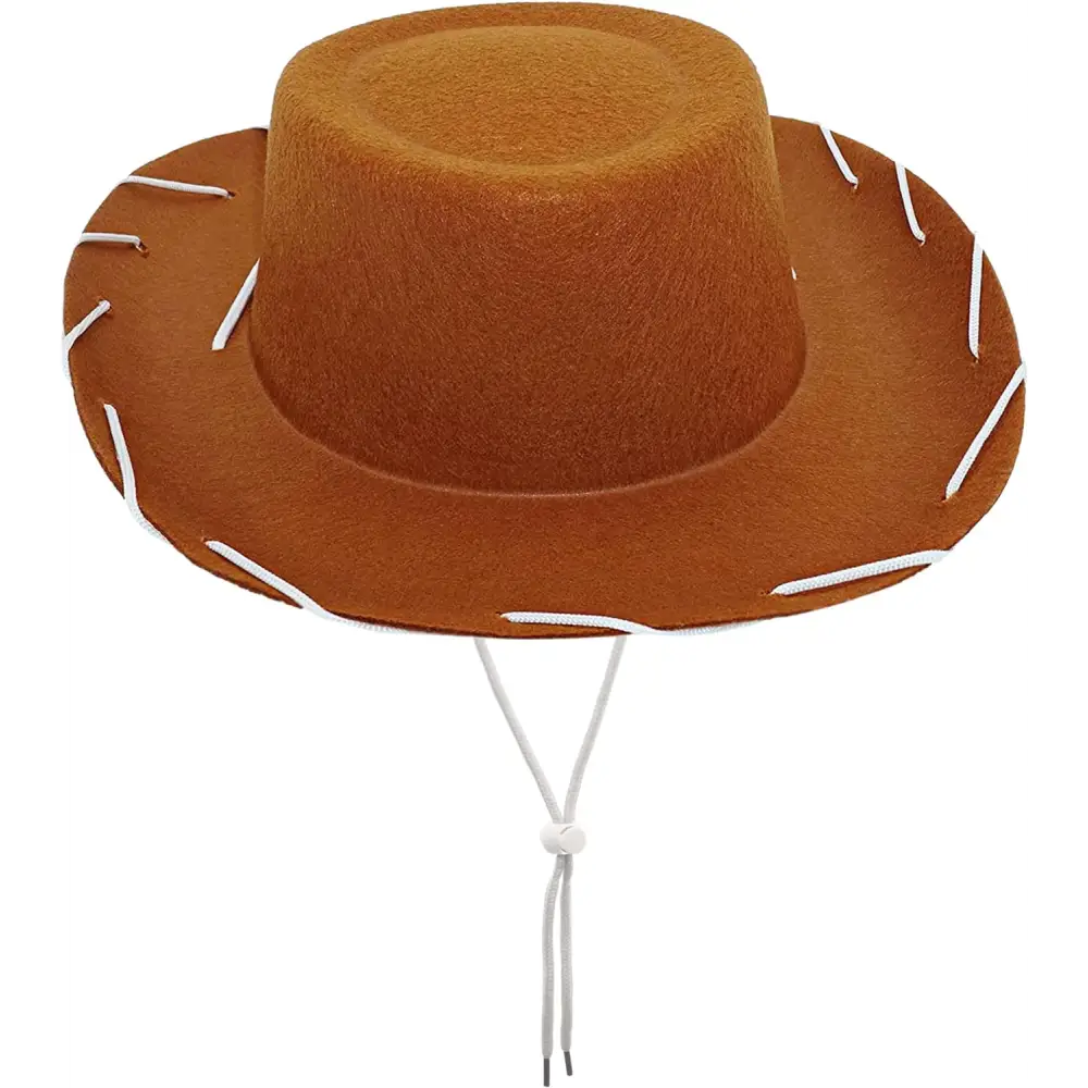 4E’s Novelty Brown Toddler Cowboy Hat - Boys & Girls Brown Cowboy Hat for Themed Party Costume Ideal Cowboy Hat &