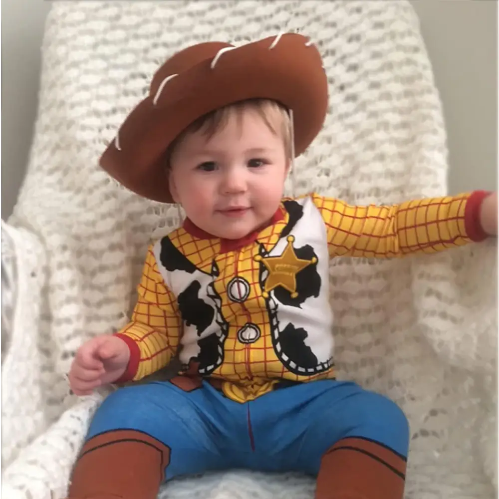 4E’s Novelty Brown Toddler Cowboy Hat - Boys & Girls Brown Cowboy Hat for Themed Party Costume Ideal Cowboy Hat &