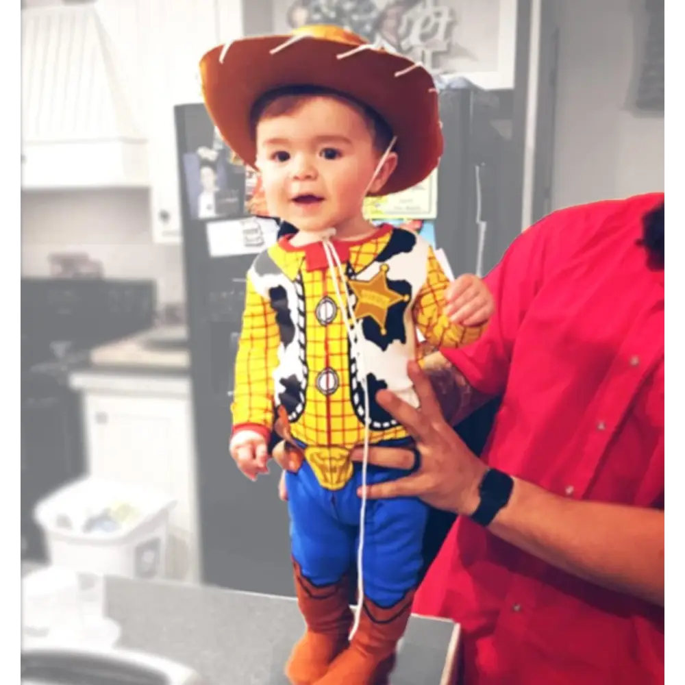 4E’s Novelty Brown Toddler Cowboy Hat - Boys & Girls Brown Cowboy Hat for Themed Party Costume Ideal Cowboy Hat &