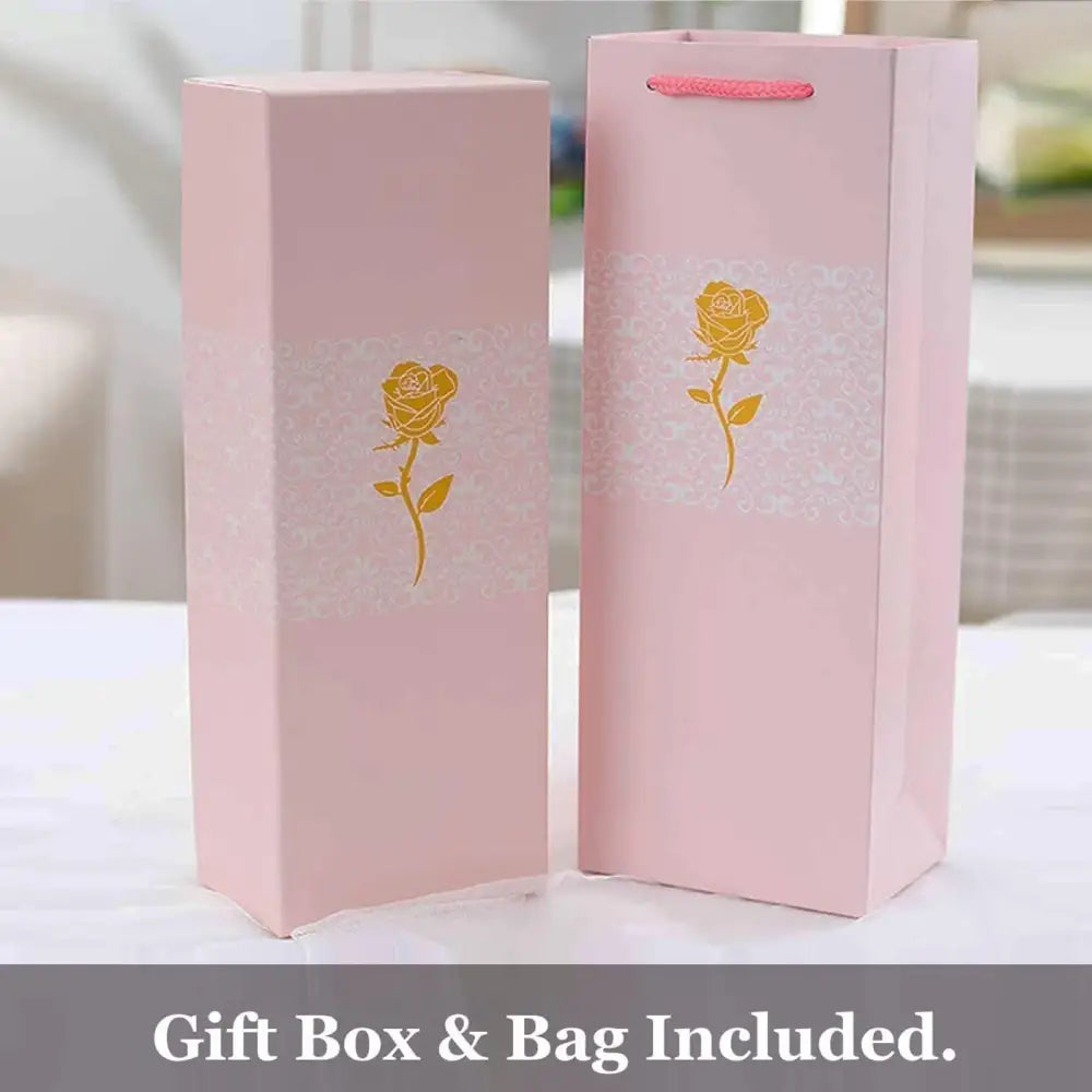 4E’s Novelty Eternal Glass Rose – Romantic Valentine Gift for Her Perfect for Any Occasion