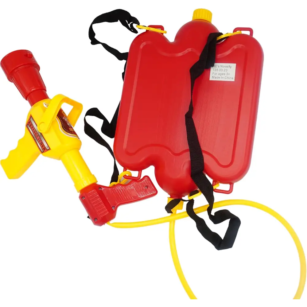 4E’s Novelty Firefighter Backpack Water Gun – Ultimate Water Soaker Blaster for Kids’ Outdoor Fun