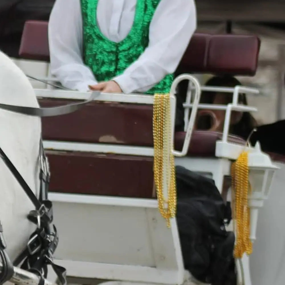 4Eโs Novelty Gold Beads Necklaces โ 72 Pack Bulk Mardi Gras Party Favors & Parade Accessories - Costumes & Accessories