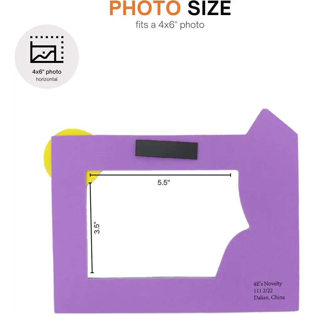 4E’s Novelty Halloween Crafts for Kids (Makes 4) – Foam Halloween Craft Kit with Frame Mask Bookmark & Candy Corn