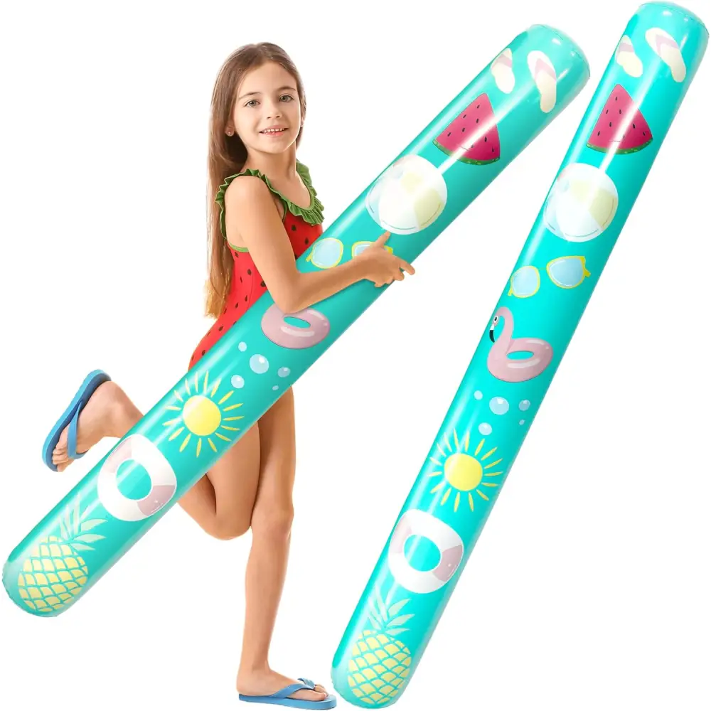 4E’s Novelty Inflatable Pool Noodles Jumbo 2 Pack 48’’ - Baby and Kids Toys