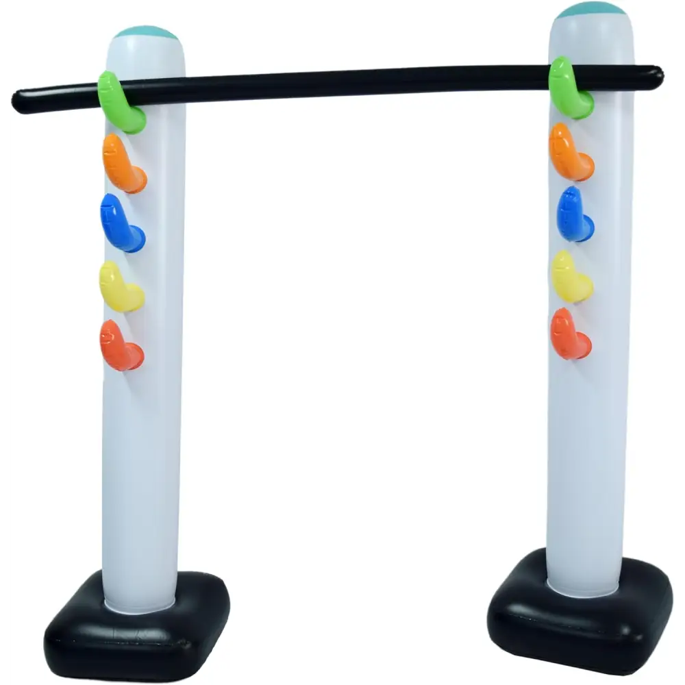 4E’s Novelty Limbo Game Set for Kids and Adults – Inflatable Twister Party Game for Outdoor Fun