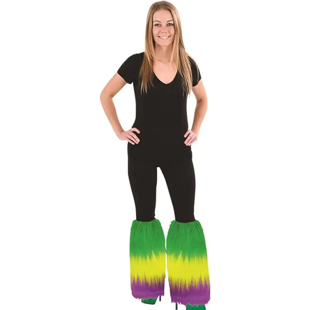 4E’s Novelty Mardi Gras Leg Warmer Covers – Masquerade Costume Accessories