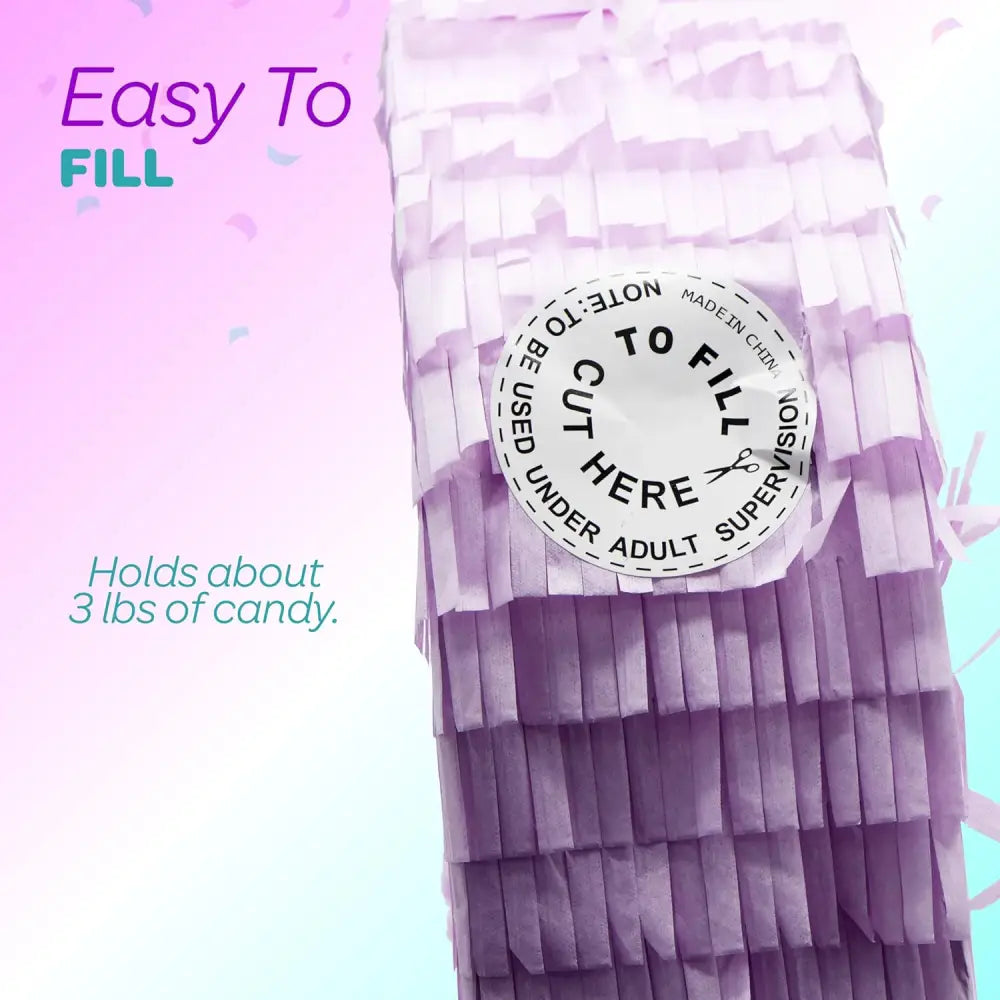 Mermaid piñata Sparkling Under the Sea Birthday Party Decorations, Perfect piñatas for Birthday Girl’s Celebration