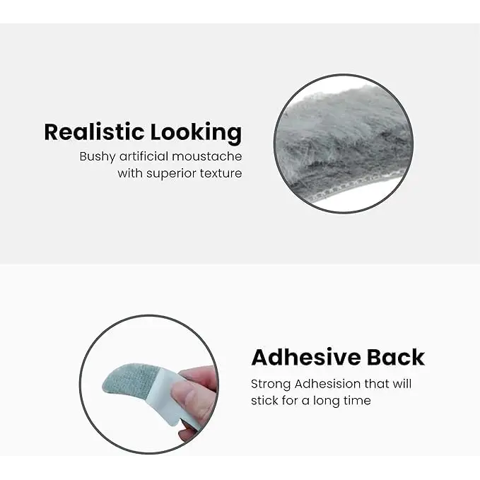 4E’s Novelty Old Man Costume – 10-Pc Grandpa Dress-Up Kit with Wig & Cane for Kids - Costumes & Accessories