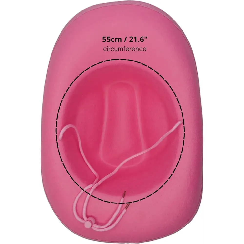 4E’s Novelty Pink Kids Cowboy Hats – 4-Pack Set for Girls & Boys Perfect for Dress-Up Parties and Playtime
