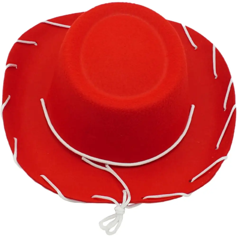 4E’s Novelty Red Toddler Cowgirl Hat - Boys & Girls Red Cowboy Hat for Halloween Costume for Toddler Cowboy Outfit Ages
