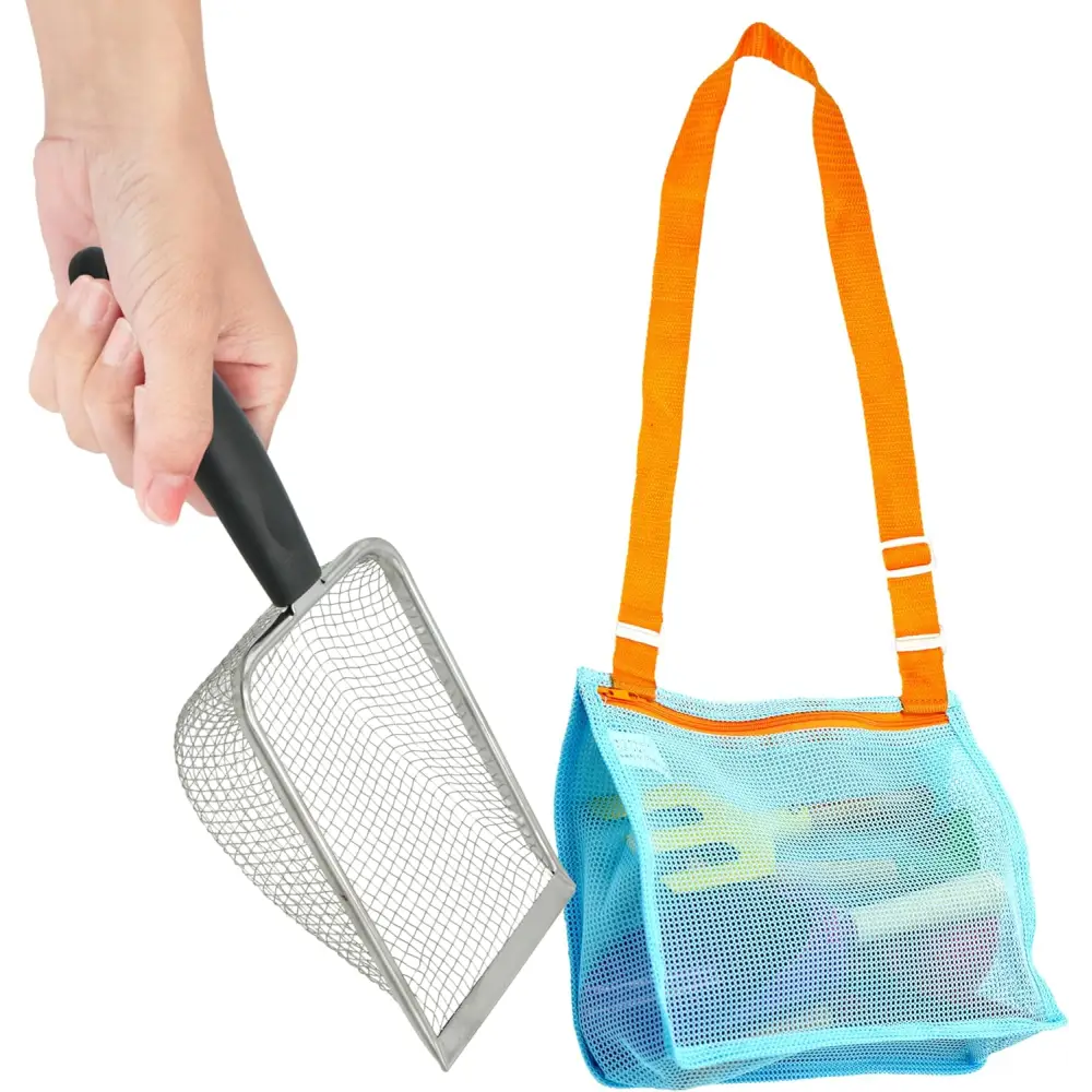 Sifter for Beach, Ultimate Beach Toys and Accessories for Kids & Teens, Ideal Sand Toys for Beach Trips 2 pcs per pack