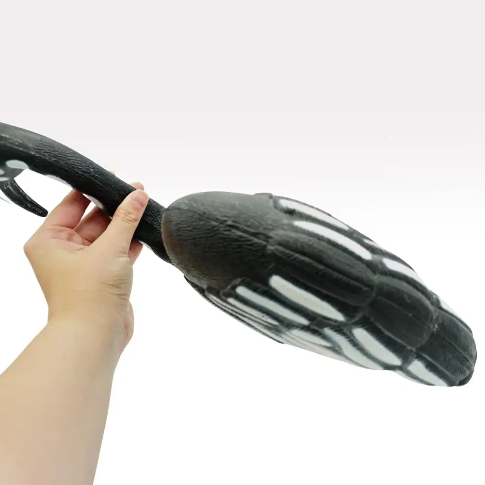 4E’s Novelty Skeleton Flamingo Set of 2 – Large Halloween Yard Decor Black & White Zombie Flamingos