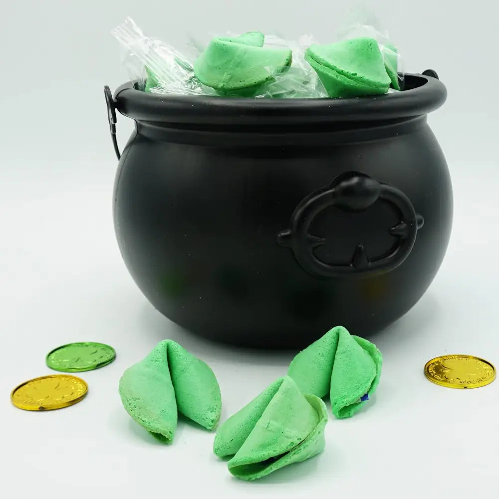 4E’s Novelty St. Patrick’s Day Fortune Cookies – 50 Individually Wrapped Party Favors & Treats
