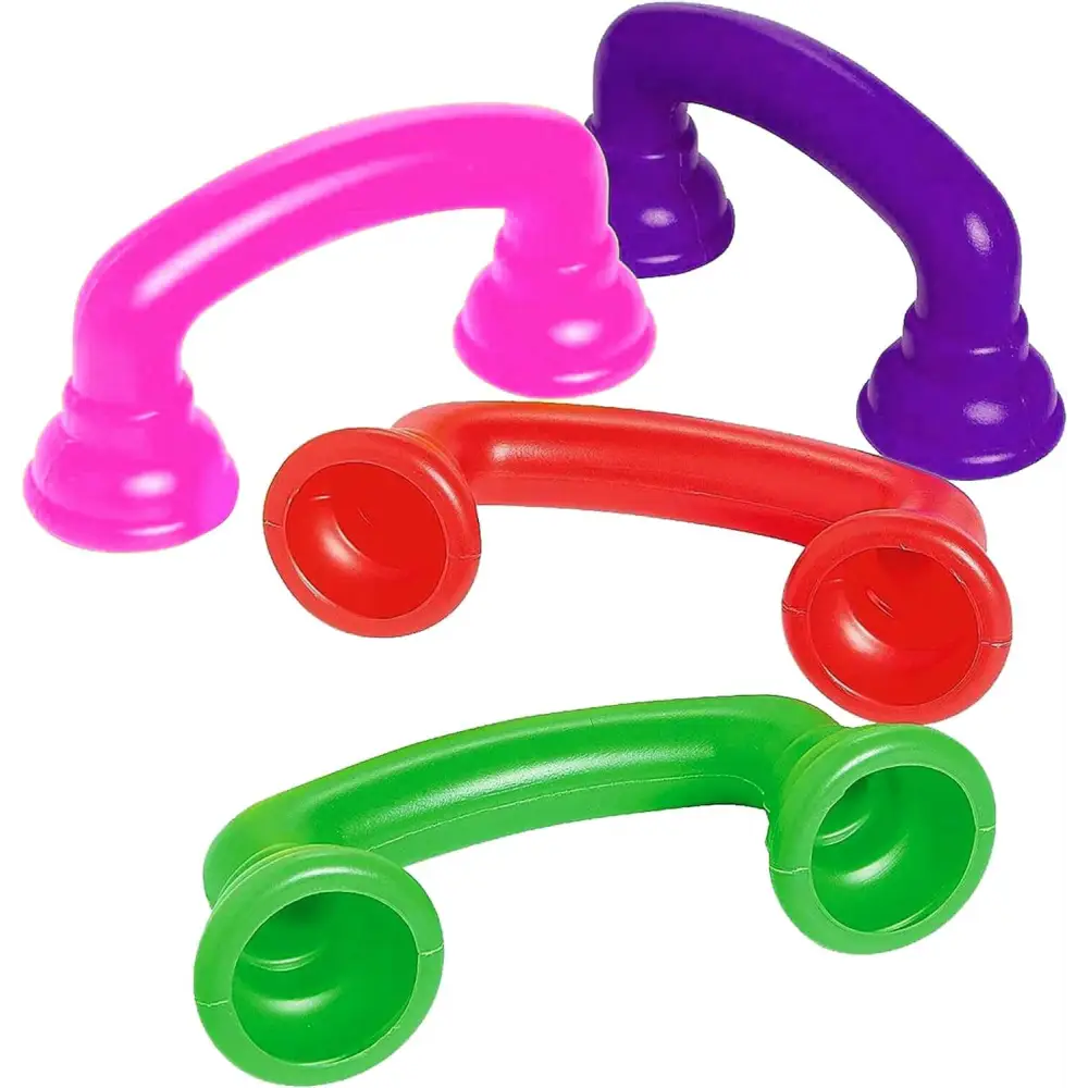 Set of speech therapy toys for facilitating correct pronunciation and enhancing auditory awareness.