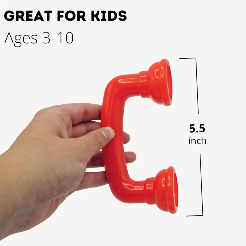 Set of speech therapy toys for facilitating correct pronunciation and enhancing auditory awareness.