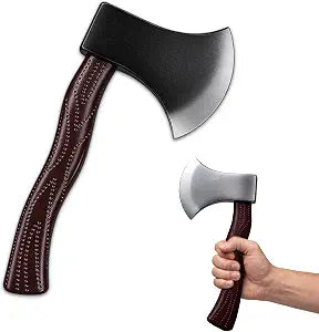 4E's Novelty Soft and Durable Foam Axe Prop Lumberjack Hatchet Toy