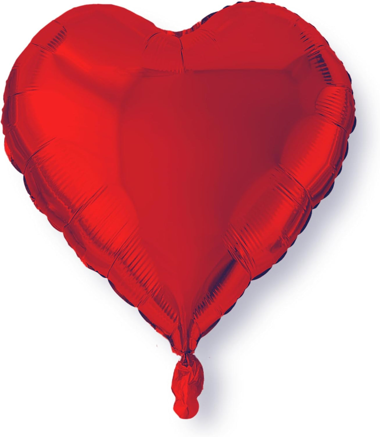 4E's Novelty 4-Pcs 32” Large Heart Shaped Balloons – Red Foil Balloons for Valentine's & Weddings