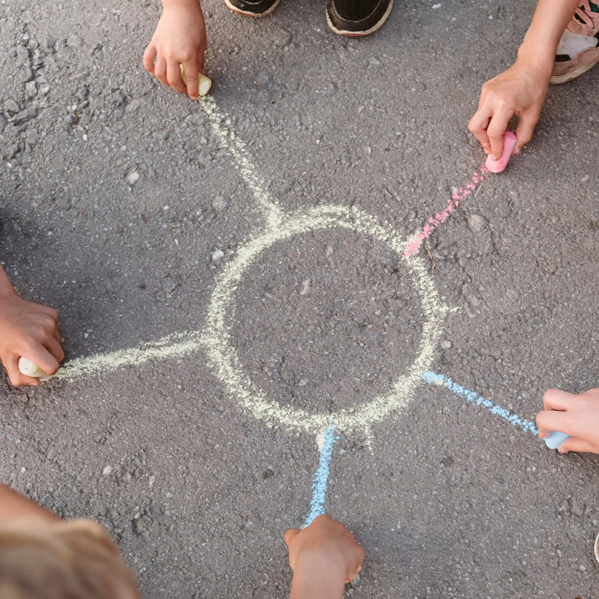 4E’s Novelty 12 Boxes Jumbo Sidewalk Chalk – Party Favors for Kids