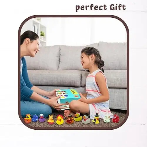 All Holidays Rubber Ducks in Bulk Pack of 42 - Includes Thanksgiving, Christmas, Valentines & More Rubber Duckies, Bath Toys for Kids Boys & Girls, Advent Gift, Jeep Ducking, Ducks for Each Season