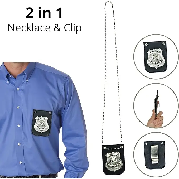 Police Accessories for Kids - Pretend Play Gear Costume Dress Up