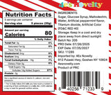 4E's Novelty 25 Pack Christmas Mini Individually Wrapped Candy Canes, Red and White Peppermint Candy Canes, Treats for Holiday Stockings