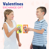 4E's Novelty 28 Pack Valentines Water Ring Games with Cards