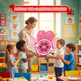 4E's Novelty Valentine Dart Board with 12 Sticky Balls