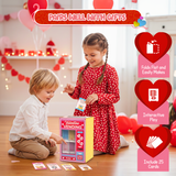 4E's Novelty Valentine Vending Machine Box with 25 Valentine Cards for Kid