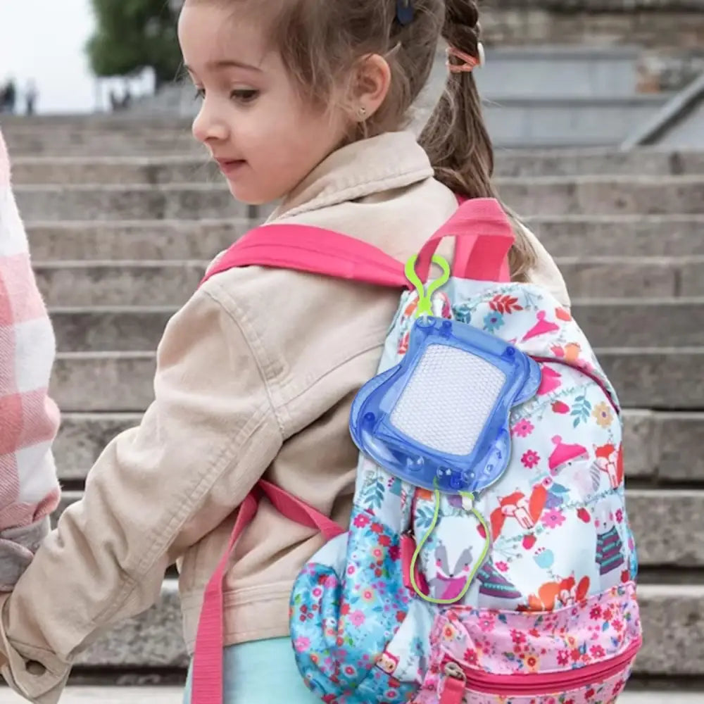 12 Pack Mini Drawing Boards - Erasable Keychain Clip Kids’ Stocking Stuffers