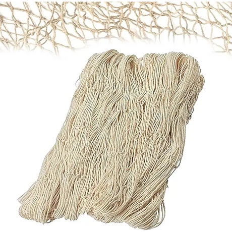 14x4 ft Fish Net Decor - Nautical Mermaid Pirate Party Decoration
